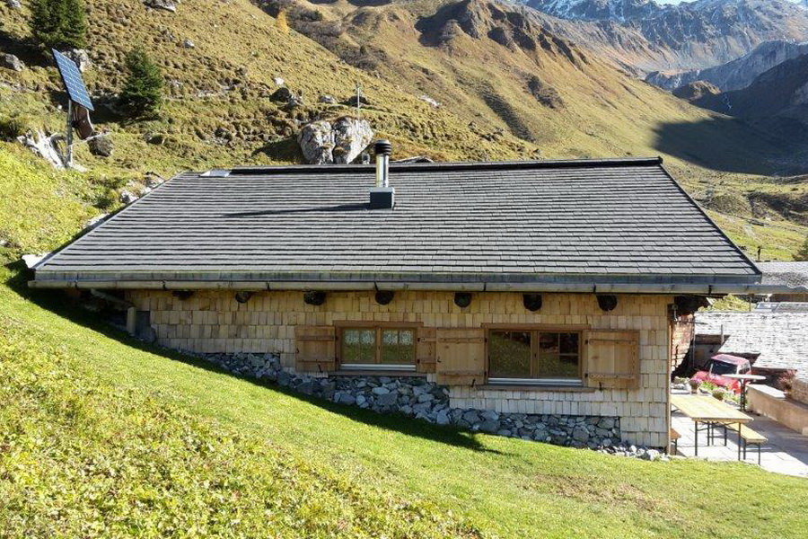 Umbau Alphütte Gafjen nachher