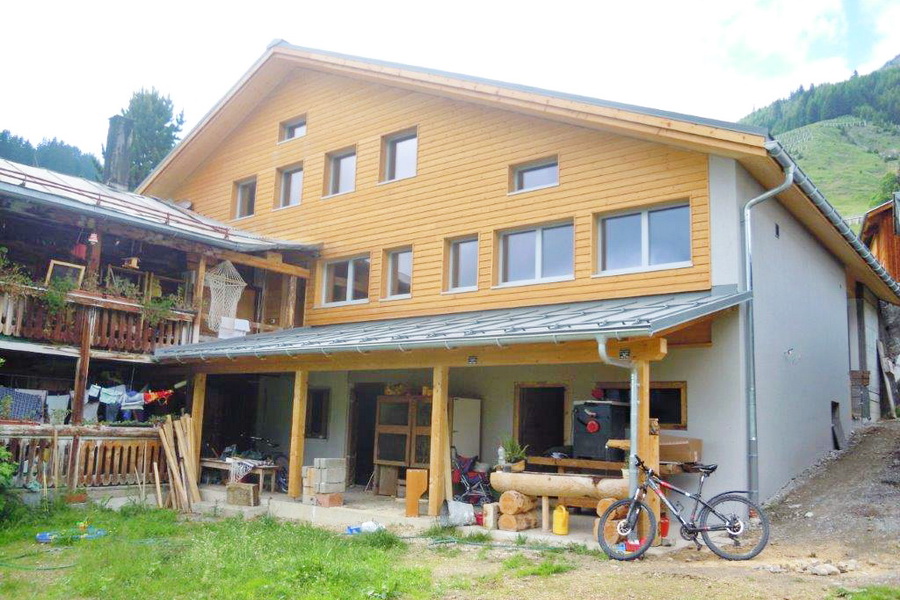 Umbau Stall-Wohnhaus St. Antönien nachher